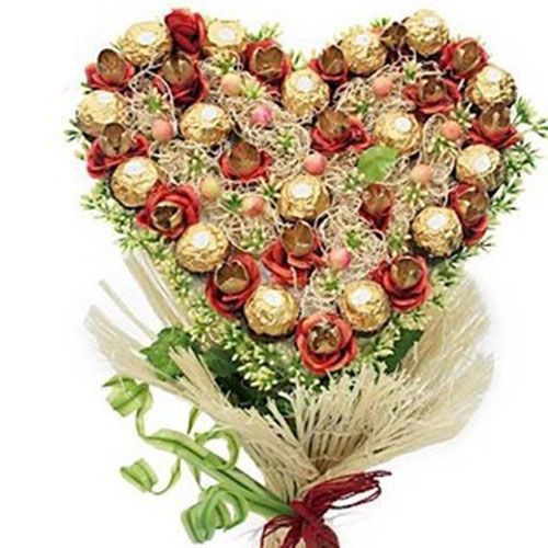 Heart shape Ferrero