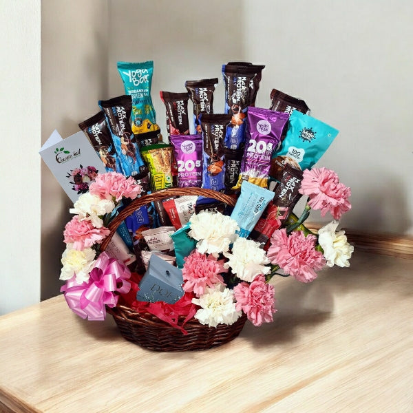 The Wellness & Blossom Basket