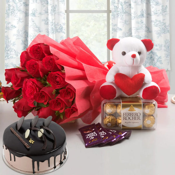 Cake, Roses and Cuddles