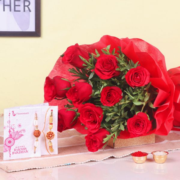 Red Roses and Rakhi