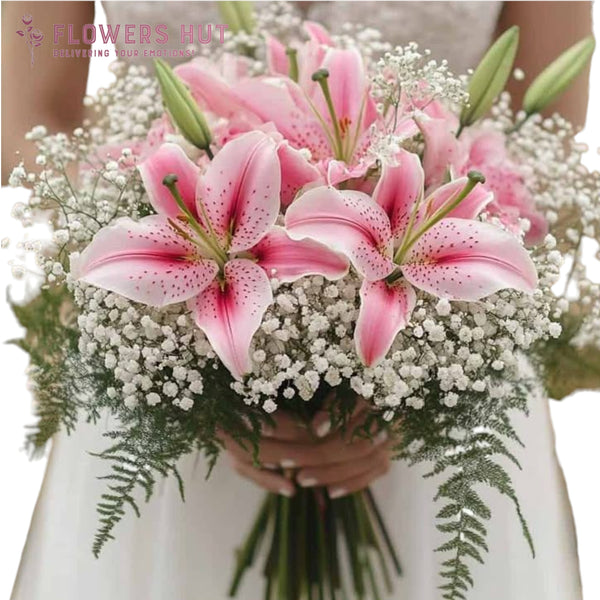 Lilies Bridal Bouquet