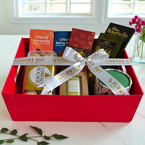 Chocolates and Candles Hamper