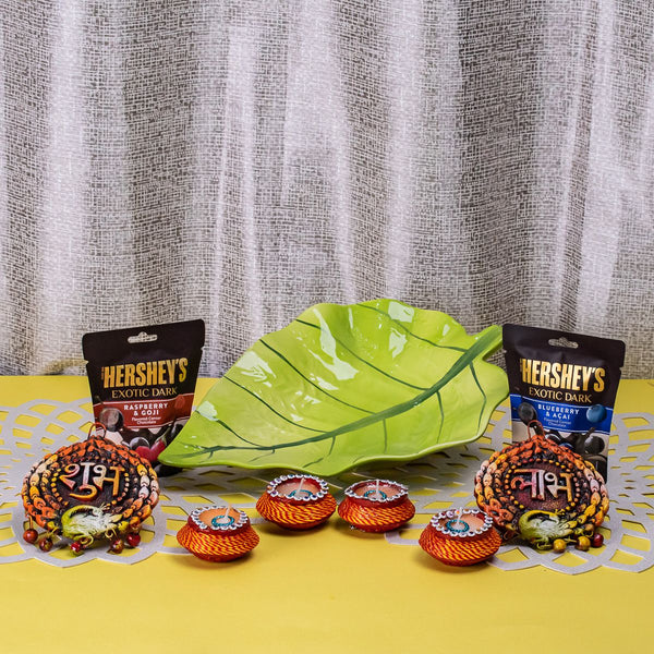 Palm Leaf Plate Diwali Hamper - 1