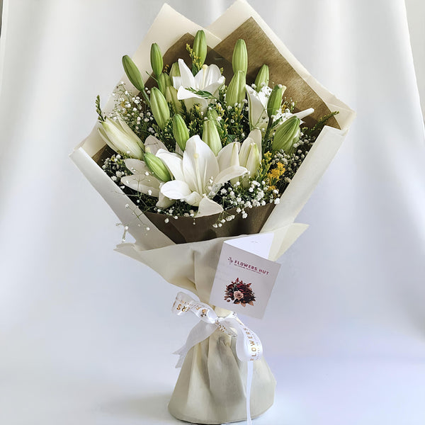 White lilies Bouquet