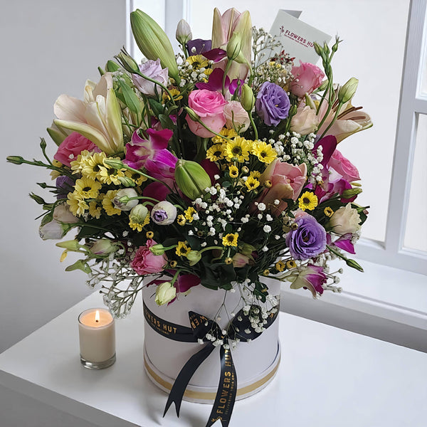 Seasonal Flowers in a Box