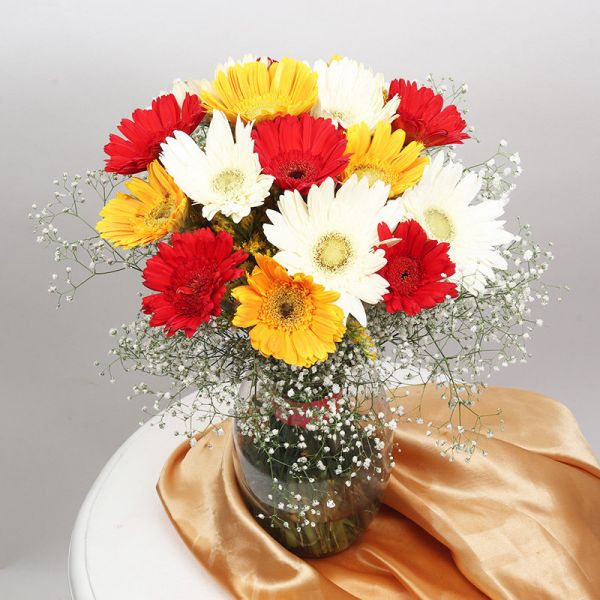 The Vase of Gerberas