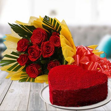 Cake with Flowers 