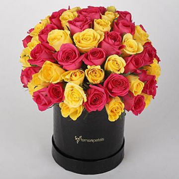 Attractive Roses Box Gift		 		 		