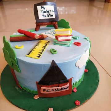 Best Teacher Cake