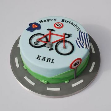 Birthday Cycle Cake