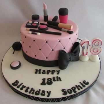 Birthday Make Up Cake