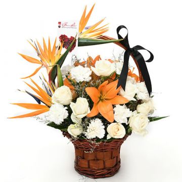 Graceful Basket Arrangement