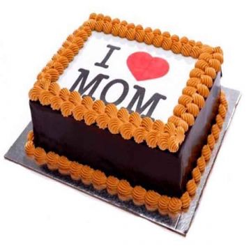 I love You MoM Cake