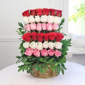 Layered Roses Beauty