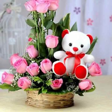 Pinky Teddy Roses