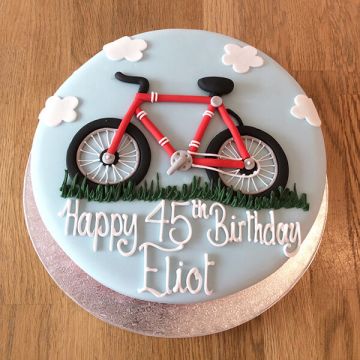 Red Cycle Cake