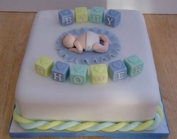 The Baby Shower Cake